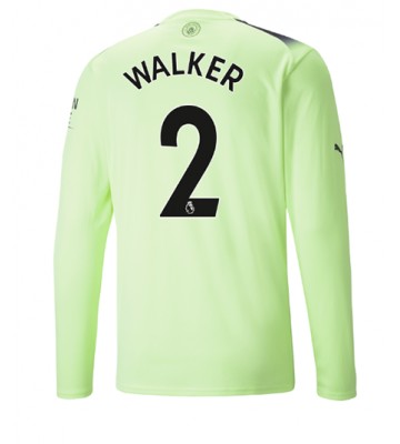 Manchester City Kyle Walker #2 Tredjedrakt 2022-23 Langermet